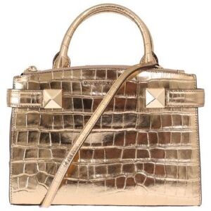 MICHAEL Kors Gold Leather Alligator Handbag or Crossbody NWTS